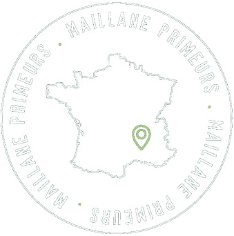 Carte de France de Maillane Primeurs